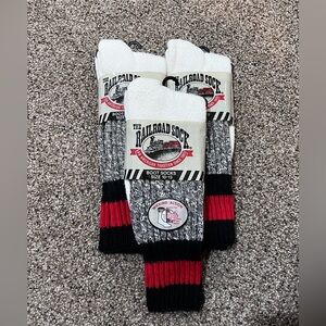The Railroad Sock boot socks